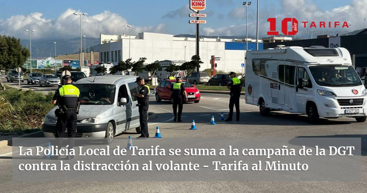 La Policía Local de Tarifa se suma a la campaña de la DGT contra la