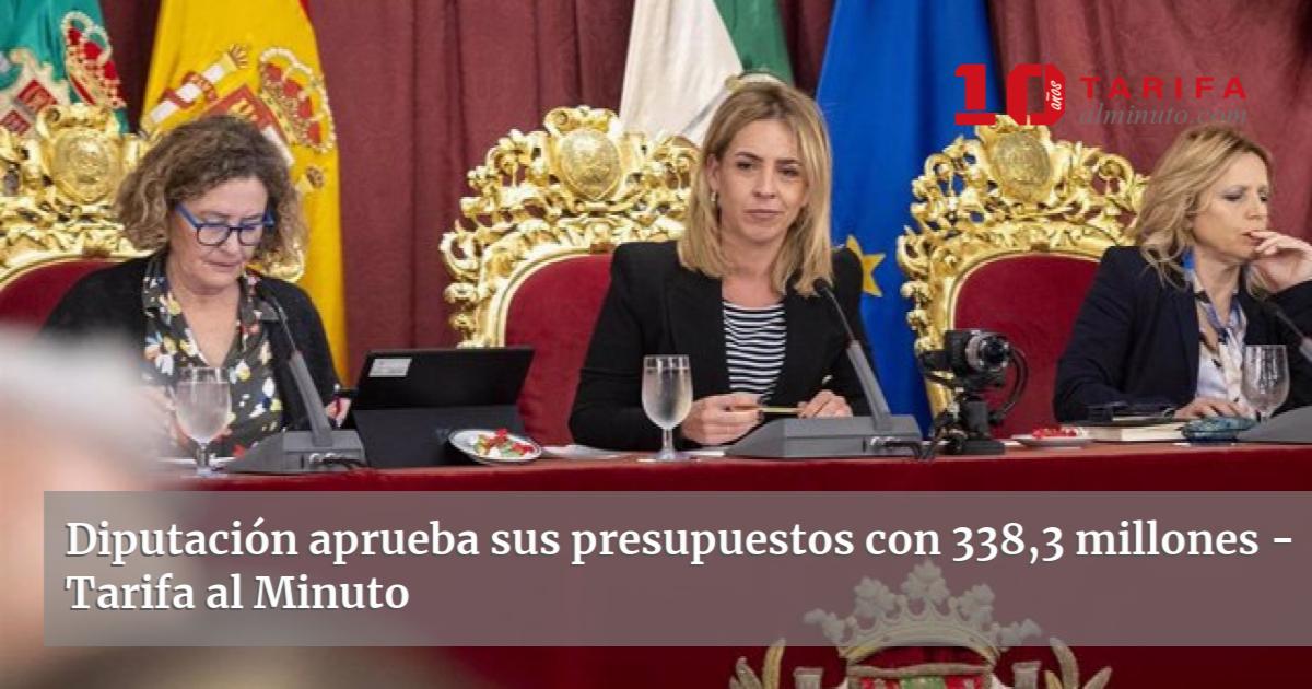 Diputaci N Aprueba Sus Presupuestos Con Millones