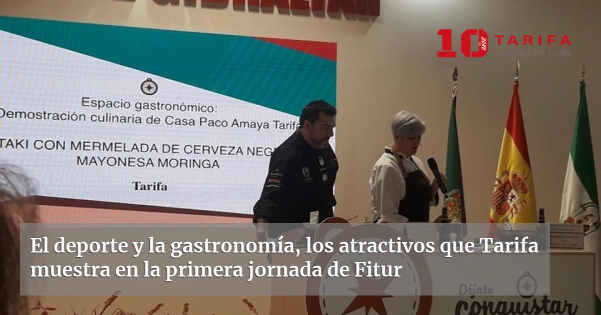 El deporte y la gastronomía los atractivos que Tarifa muestra en la