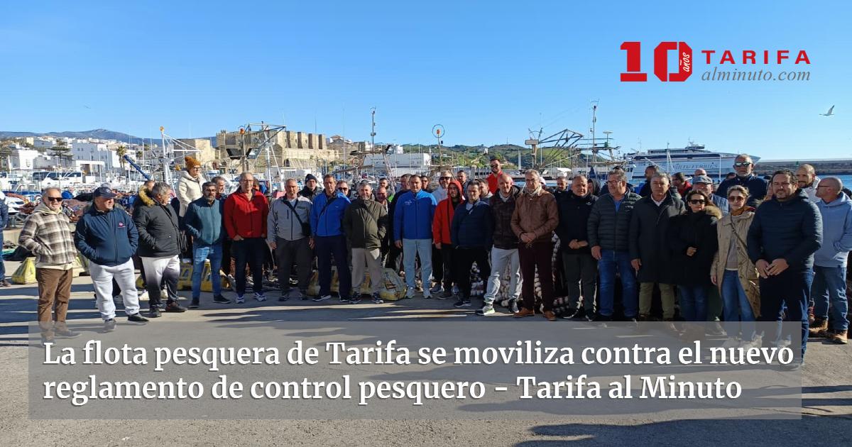 La flota pesquera de Tarifa se moviliza contra el nuevo reglamento de ...