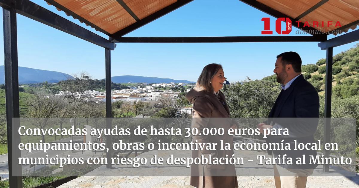 Convocadas ayudas de hasta 30.000 euros para equipamientos, obras o ...