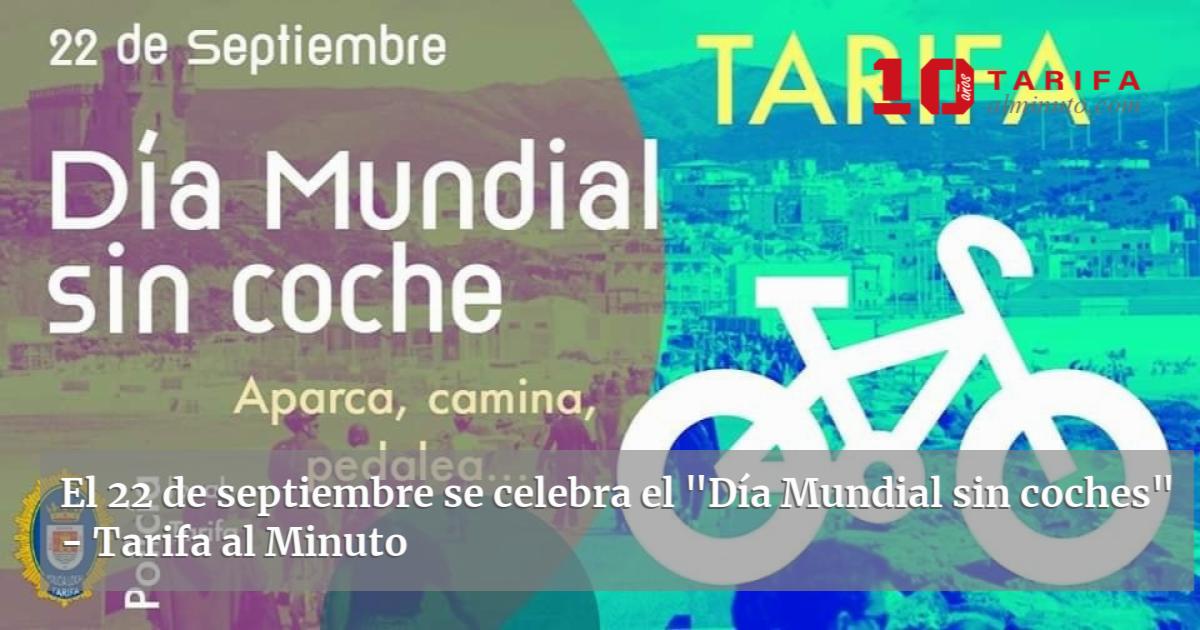 El 22 de septiembre se celebra el "Día Mundial sin coches"