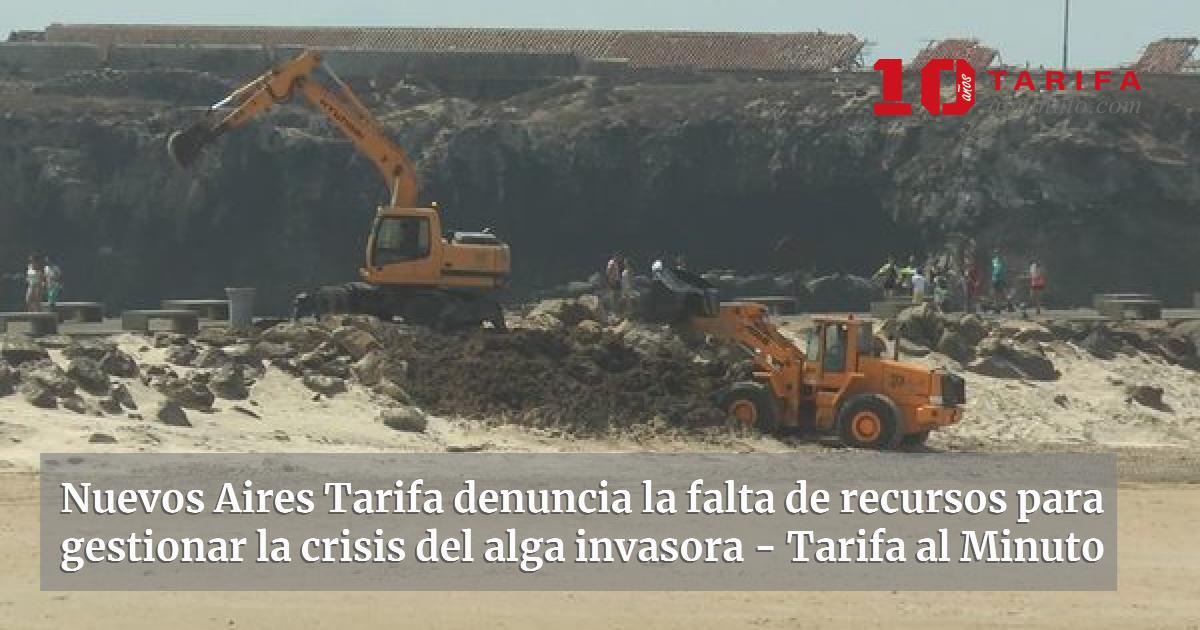 Nuevos Aires Tarifa denuncia la falta de recursos para gestionar la ...