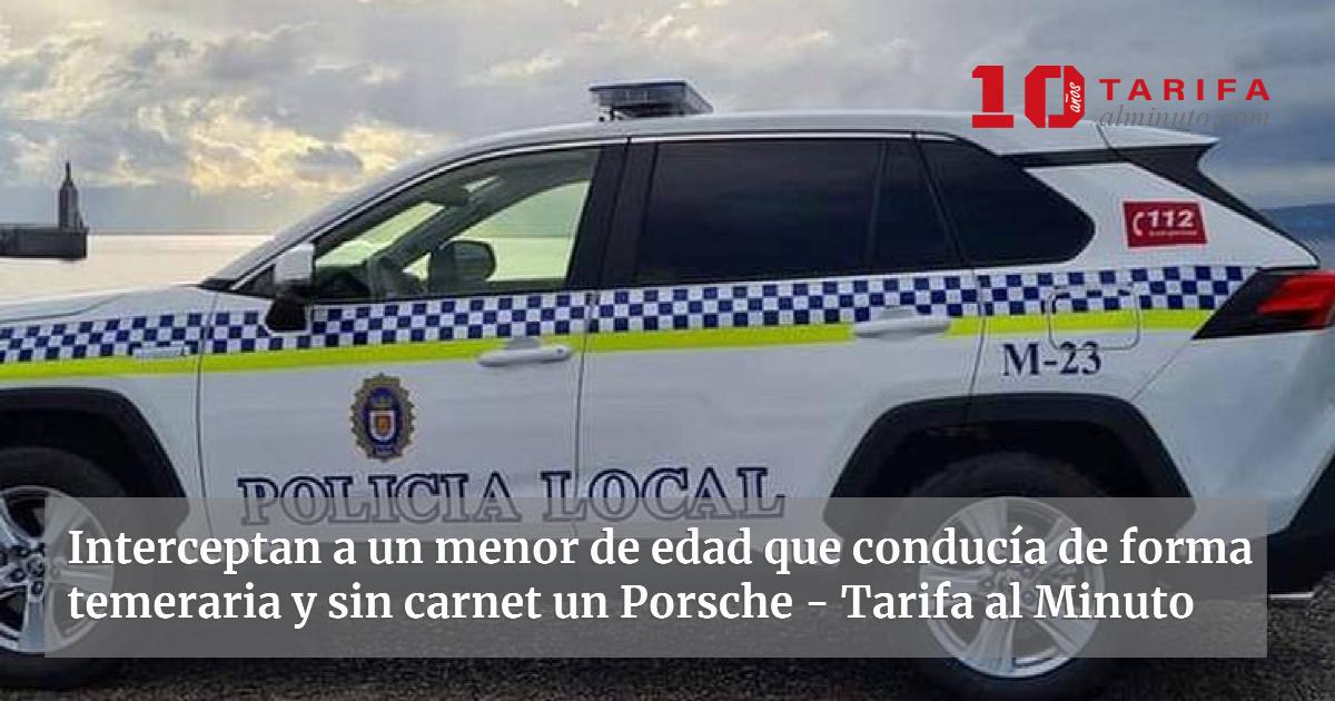Interceptan a un menor de edad que conducía de forma temeraria y sin ...