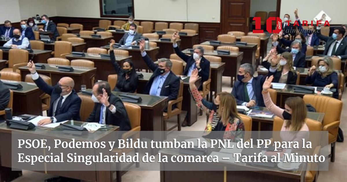 PSOE, Podemos y Bildu tumban la PNL del PP para la Especial ...