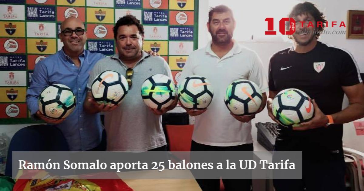 Ramón Somalo Aporta 25 Balones A La UD Tarifa