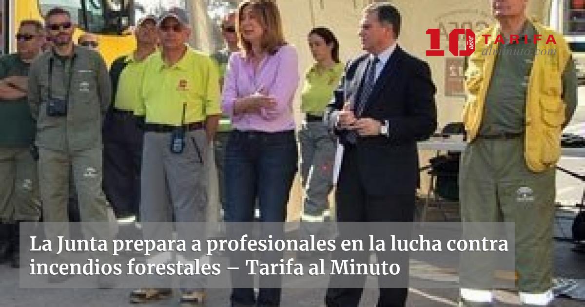 La Junta prepara a profesionales en la lucha contra incendios forestales