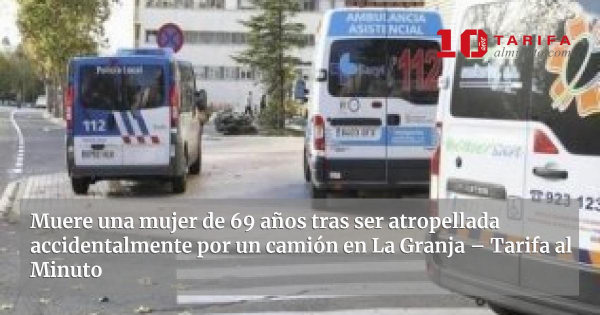Muere una mujer de 69 años tras ser atropellada accidentalmente por un ...