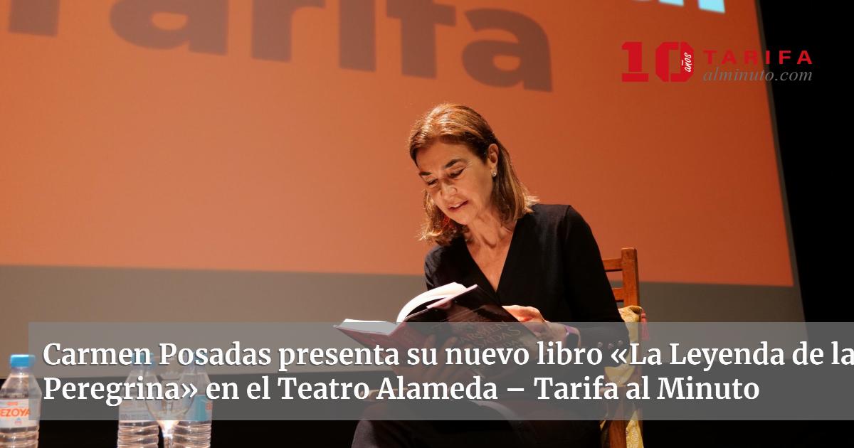 Carmen Posadas presenta su nuevo libro "La Leyenda de la Peregrina" en ...