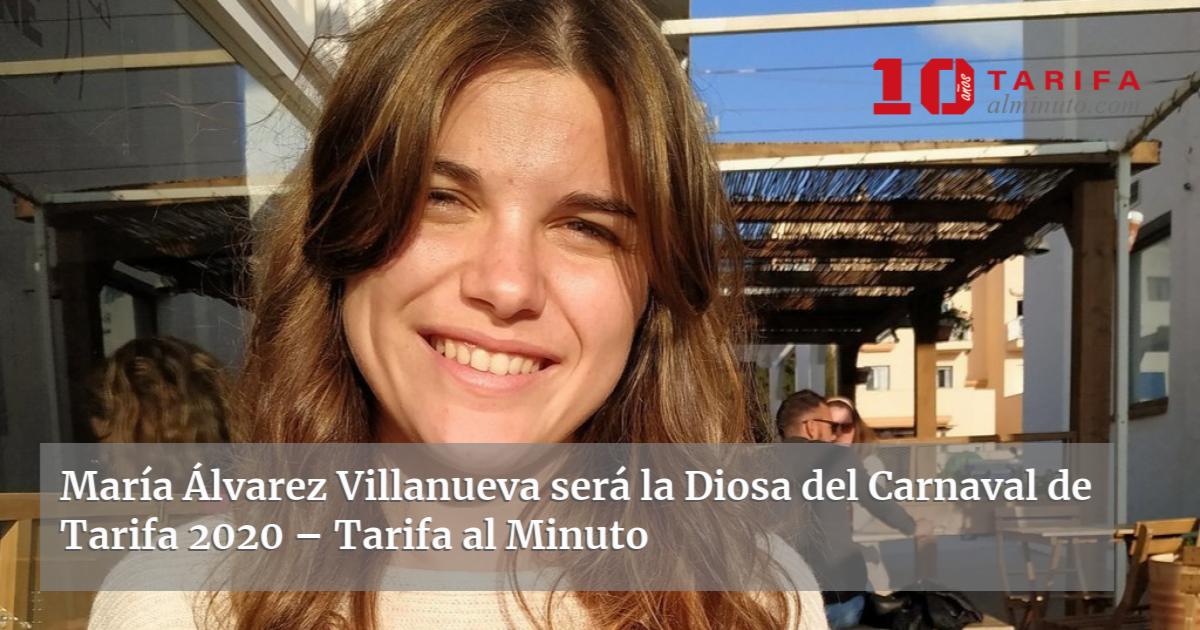 María Álvarez Villanueva será la Diosa del Carnaval de Tarifa 2020