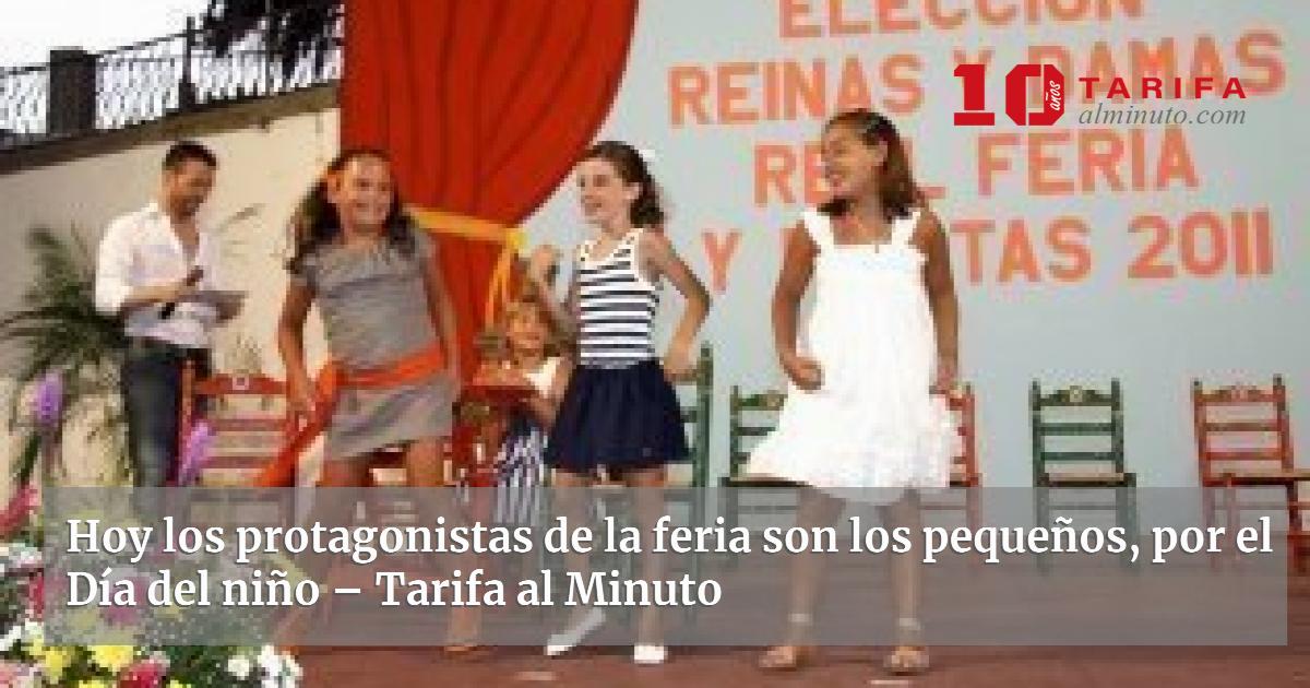 Hoy los protagonistas de la feria son los pequeños, por el Día del niño