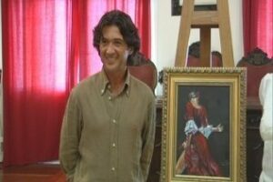 La obra de José María Núñez, alumno del Taller Municipal de Pintura, ilustrará el cartel de la Feria