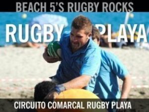 Rugby Rocks organiza en Tarifa un torneo de rugby-playa
