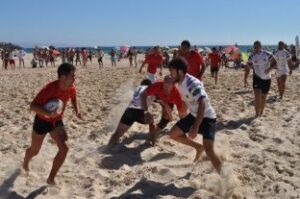 Rugby Rocks edita un espectacular vídeo para promocionar su circuito en las playas comarcales