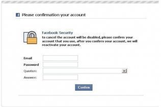 Un nuevo fraude en Facebook para robar los datos de acceso