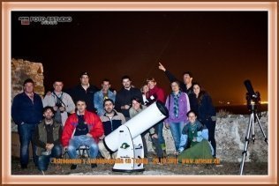 Éxito total en la noche de astronomía de Artesur dedicada a Júpiter