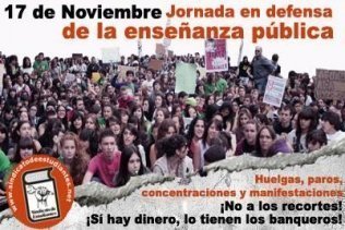 "Más de 6.000" universitarios se manifiestan en Andalucía para defender y "exigir" una universidad pública