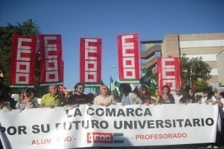 CCOO se concentrará en Algeciras en protesta por los recortes de personal en la Fundación Universitaria de Mancomunidad