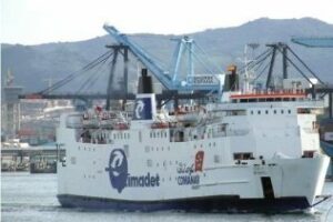 El buque 'Ibn Batouta' deja de cubrir la línea Algeciras-Tánger por estar embargado por el juzgado