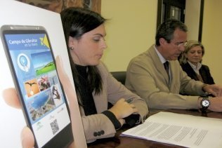 Mancomunidad acude a Fitur promocionando el turismo en la comarca con una guía interactiva para móviles