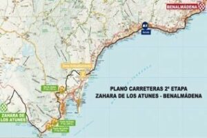 Tarifa está en la primera etapa de la vuelta ciclista a Andalucía
