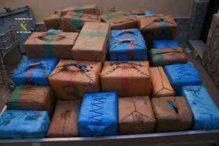 La Guardia Civil interviene 2.500 kilos de hachís