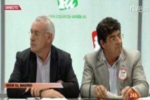 Diego Valderas: "Con IU no habrá políticas de derechas en Andalucía"