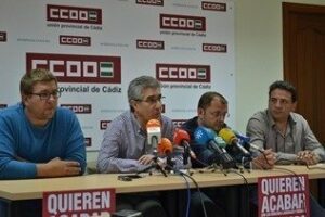 CCOO sobre Navantia: Si no hay industria en Cádiz, no habrá futuro"