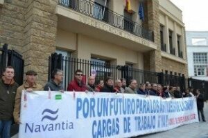 Trabajadores de Navantia preparan nuevas movilizaciones en mayo