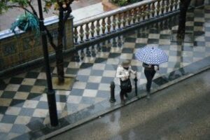 Las provincias de Cádiz y Málaga, en alerta amarilla por lluvias