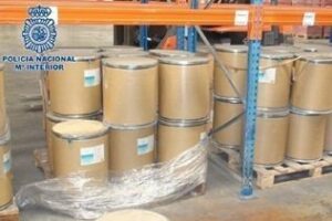 Interceptados en Algeciras 1.500 kilos de efedrina procedente de China