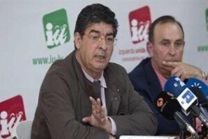 IU apoyará la investidura de Griñán como presidente de la Junta de Andalucía