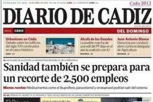 La prensa andaluza avisa de los problemas con los recortes sanitarios