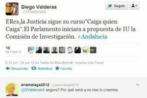 Valderas en Twitter: "La Justicia sigue su curso caiga quien caiga"