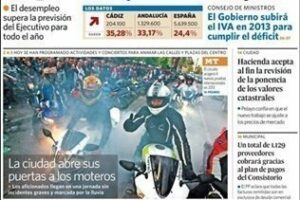 Revista de prensa: el paro sube de nuevo en España... igual que el IVA