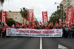 Concentraciones en Cádiz y Algeciras contra los recortes en Educación