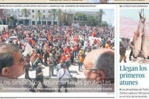 Revista de prensa: El pulso de los sindicatos a Rajoy en el 1 de mayo