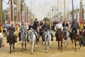 La Feria del Caballo de Jerez se inaugura con 1.200.000 puntos de luz