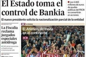 Revista de prensa: El Estado se queda Bankia y los colchoneros triunfan