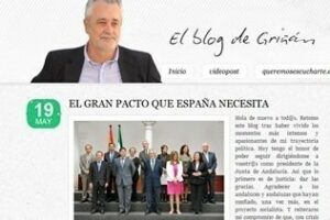 Griñán asegura en su blog que Andalucía está "cumpliendo" con España