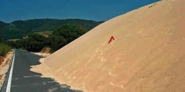 Verdemar denuncia ante el Ministerio posibles incumplimientos en la retirada de arena de la duna de Valdevaqueros