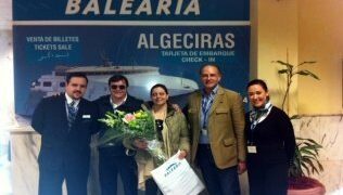 Balearia ha transportado al Pasajero 1 millón entre Algeciras-Ceuta