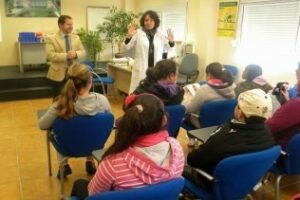 Escolares de Gibraltar visitan el complejo medioambiental Sur de Europa"