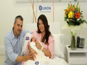 Isabel, la primera "barreña" nacida en hospital en el Campo de Gibraltar