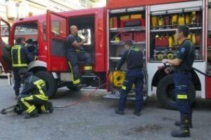 Extinguido un incendio en el restaurante City Wok en Guadacorte