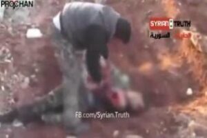 Rebeldes en Siria matan soldados y se comen sus órganos