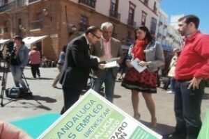 Iniciada la campaña Por el empleo en Cádiz"