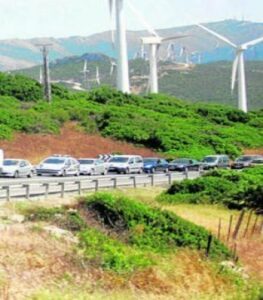 Landaluce solicita el refuerzo de las estrategias de tráfico en la carretera de Tarifa