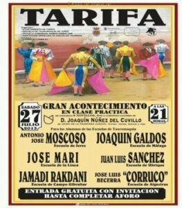 Nueva Novillada Sin Picadores para el 27 de julio en Tarifa