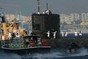 El submarino nuclear 'Tireless' fue avistado en Gibraltar este sábado, según dos diarios británicos